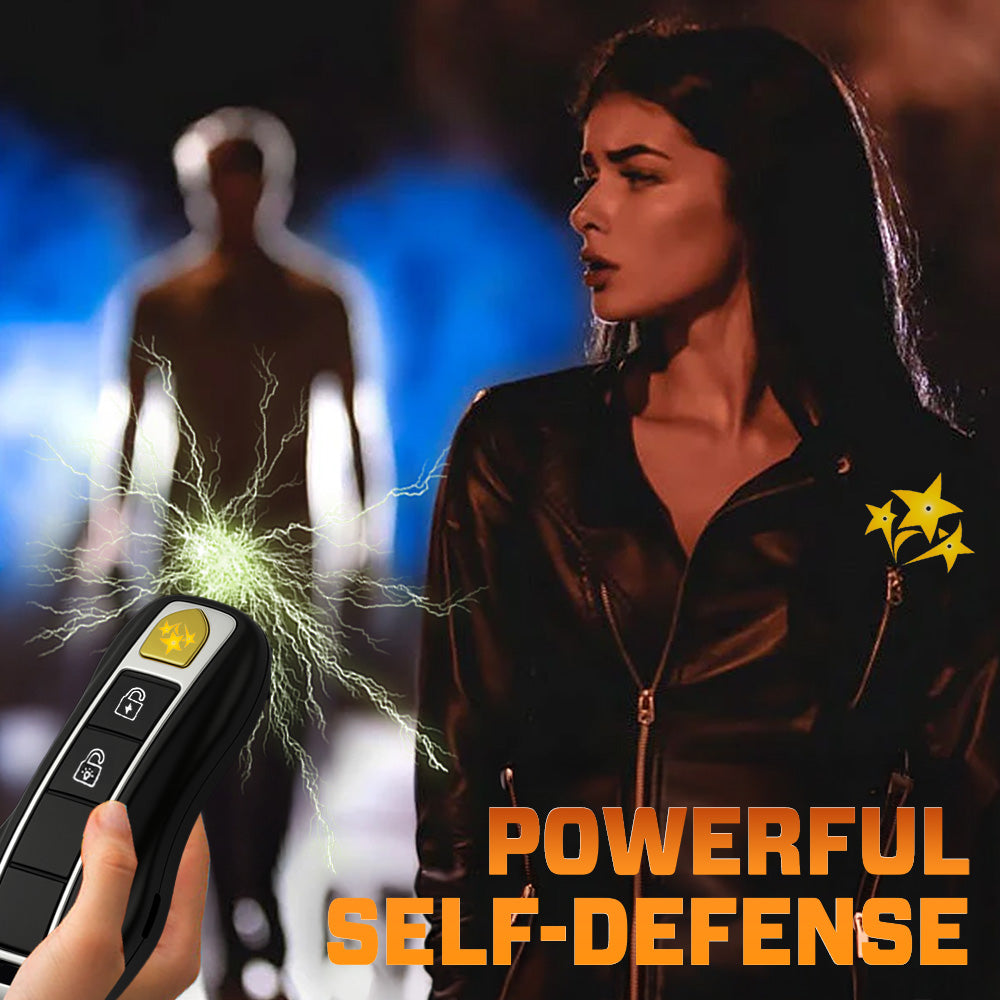 💥 2025 Mega Sale 70% OFF ️🔥 VOLTAX V57 Hi-Tech Stun Flashlight Car Key ⚡ Smart Defense - Stay Safe